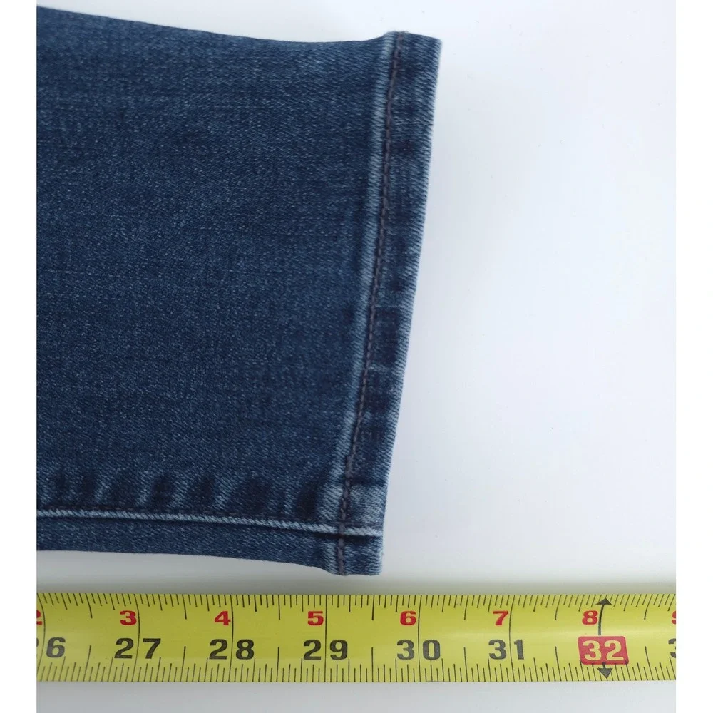 Chico's Women Jegging 0R (US 4R) Indigo Blue‎ Pull On Stretch Denim Skinny Jeans